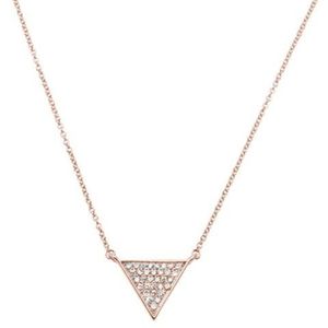 .15ct 14kt rose gold triangle trendy diamond penda